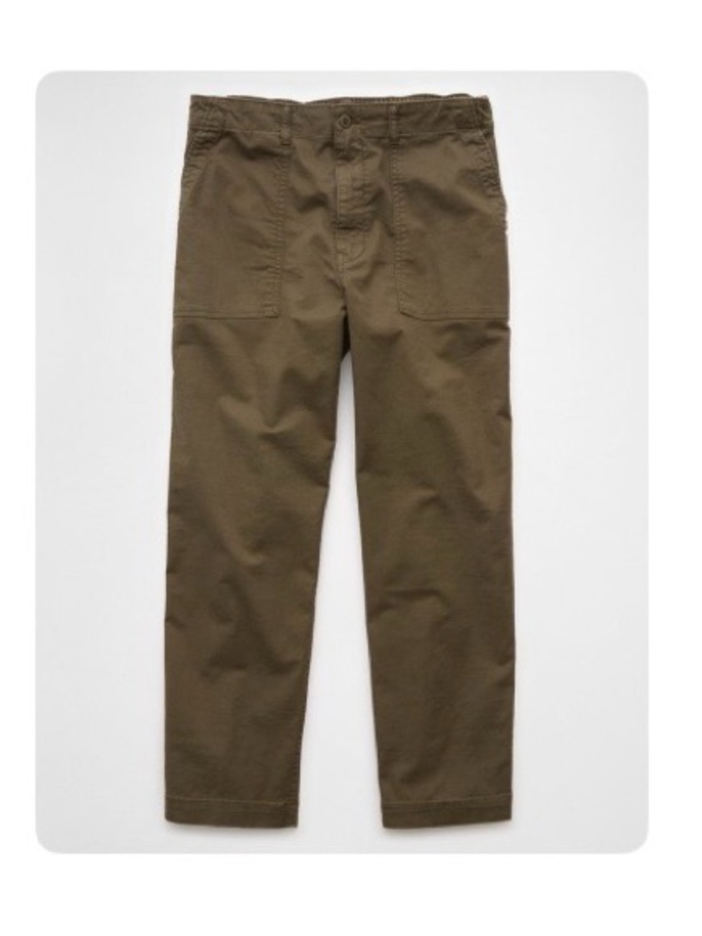 NWOT AE Flex Men’s Olive Green Utility Pants S